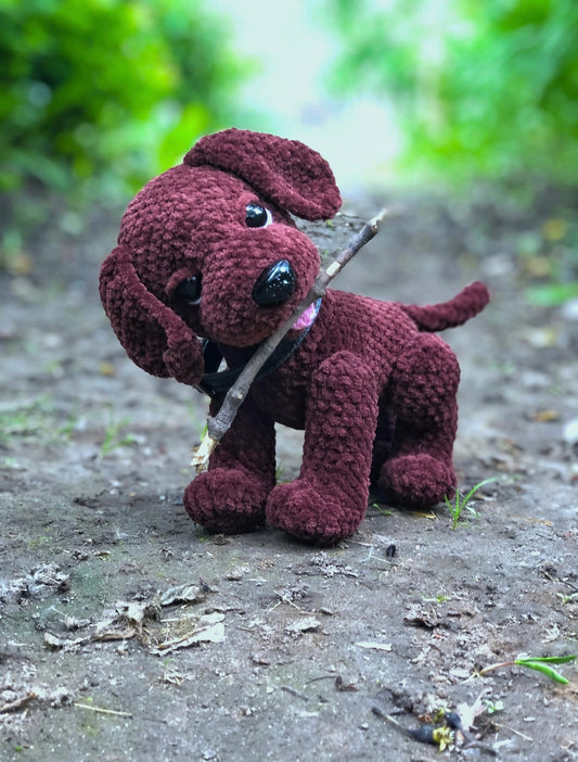 Commande personnalisée "Riven - Labrador chocolat"