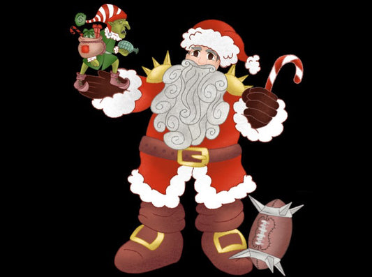 Commande personnalisée "Rossonera - Père Noël"